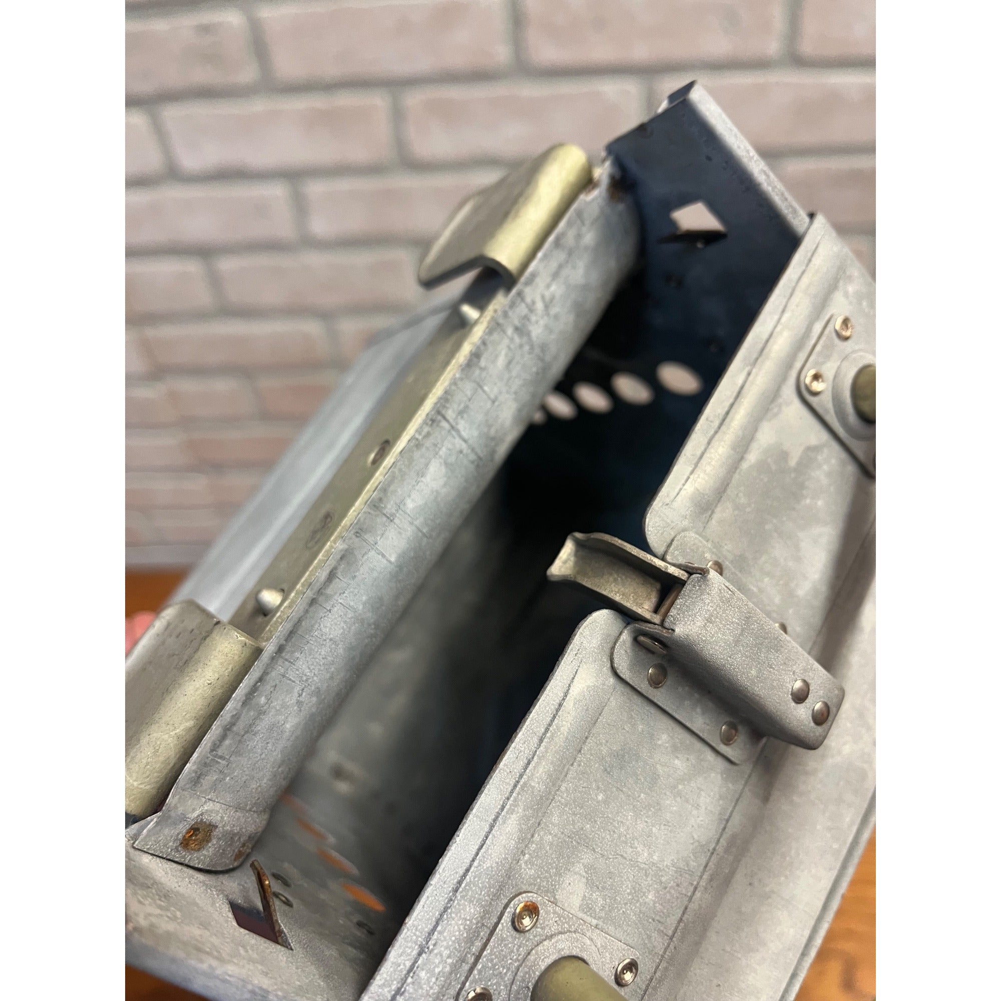 WW2 Boeing B-17 Radioman's Upper Gun Position & B-24 Liberator Gunner's Ammo Can