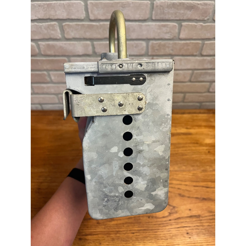 WW2 Boeing B-17 Radioman's Upper Gun Position & B-24 Liberator Gunner's Ammo Can