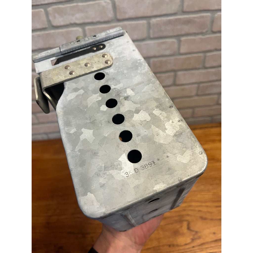 WW2 Boeing B-17 Radioman's Upper Gun Position & B-24 Liberator Gunner's Ammo Can