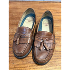Dockers Mens Sinclair Leather Dress Casual Tassel Slip-on Comfort Loafer Size 9.5M