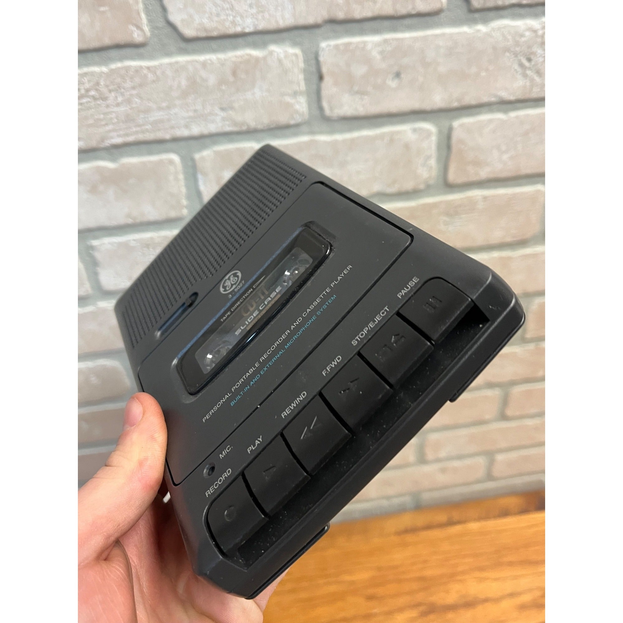 Vintage GE 3-5027 Portable Tape Recorder Cassette Player General Electric