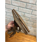 Antique Vintage Saw Vise Bench Mount Clamp Cast Steel - Works