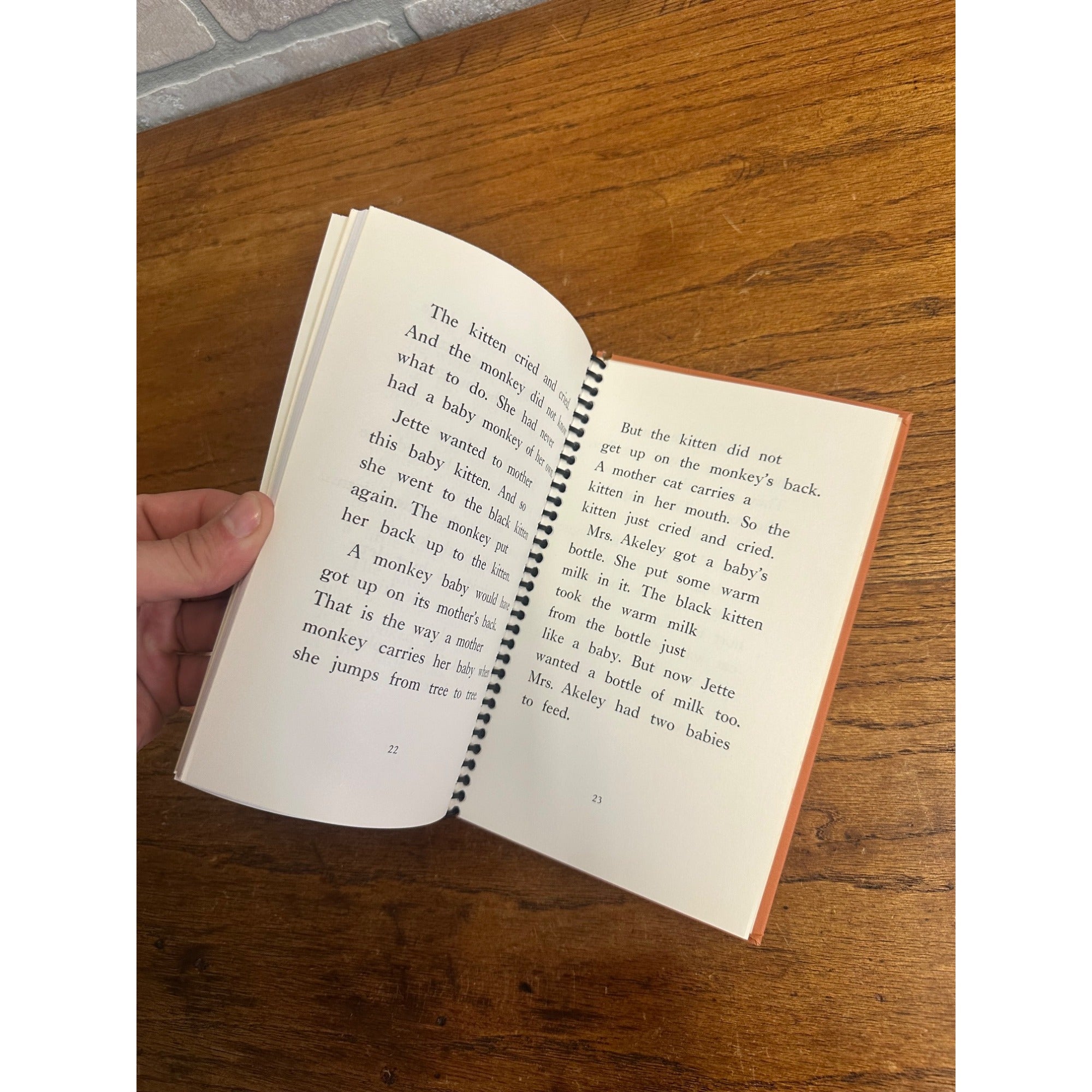 A Dolch First Reading Book Monkey Friends Ex Libris Anonymous Journal UNUSED