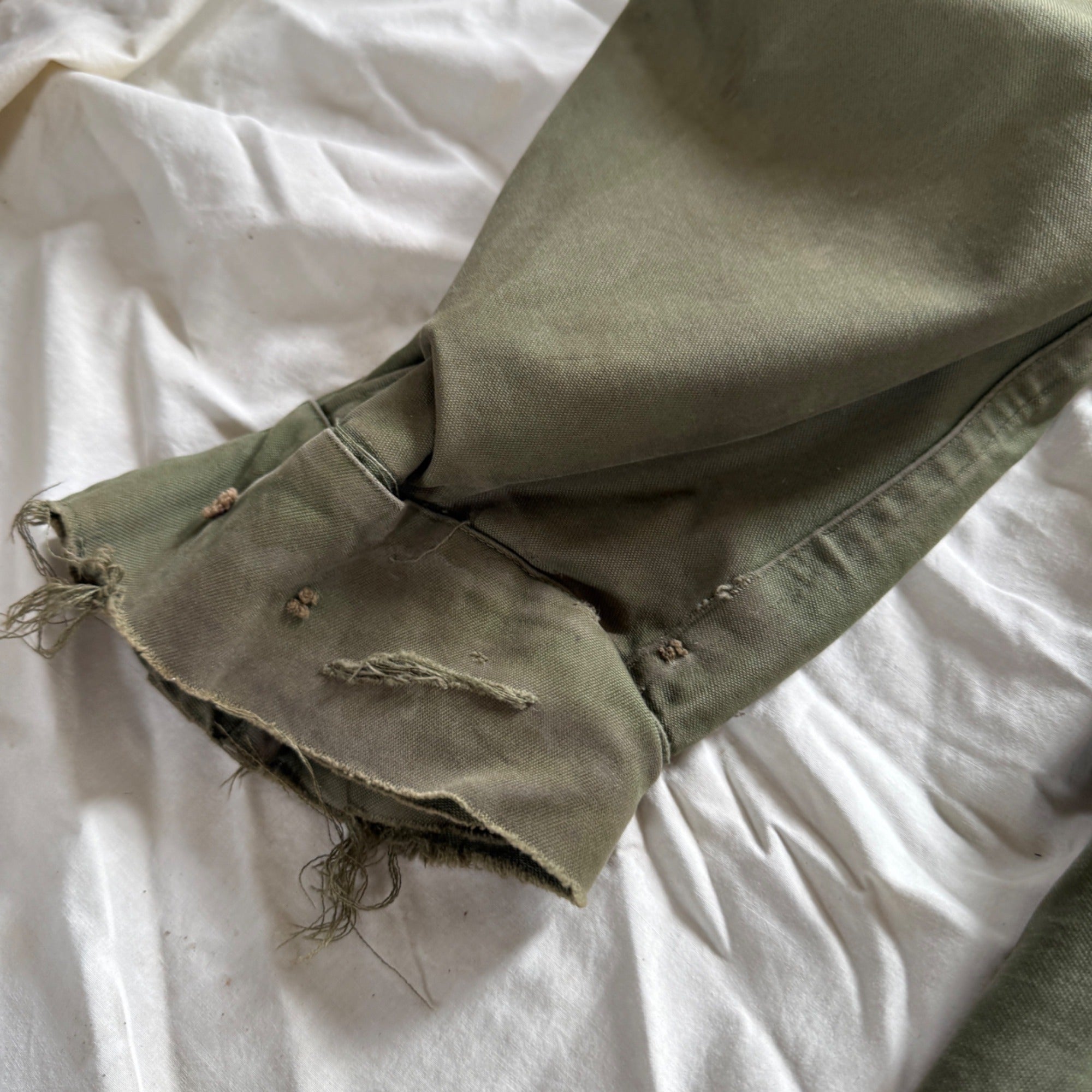 Vintage US Army M-1951 M51 Field Jacket OG-107 Vietnam Era XS Regular Military