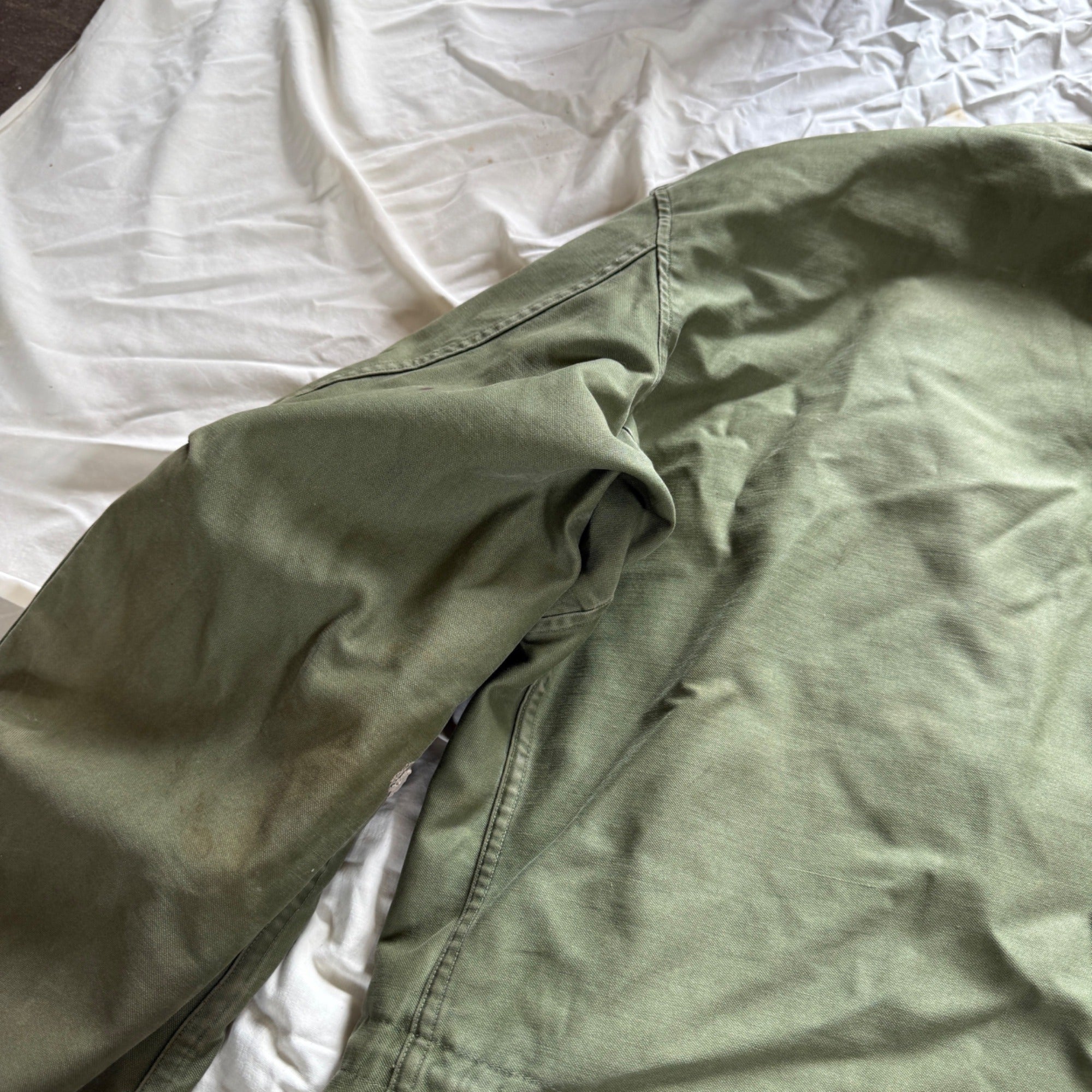 Vintage US Army M-1951 M51 Field Jacket OG-107 Vietnam Era XS Regular Military