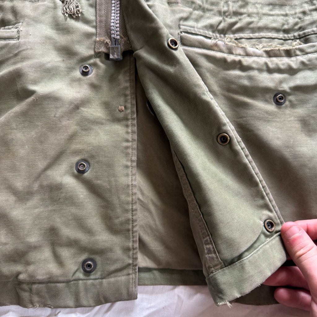 Vintage US Army M-1951 M51 Field Jacket OG-107 Vietnam Era XS Regular Military