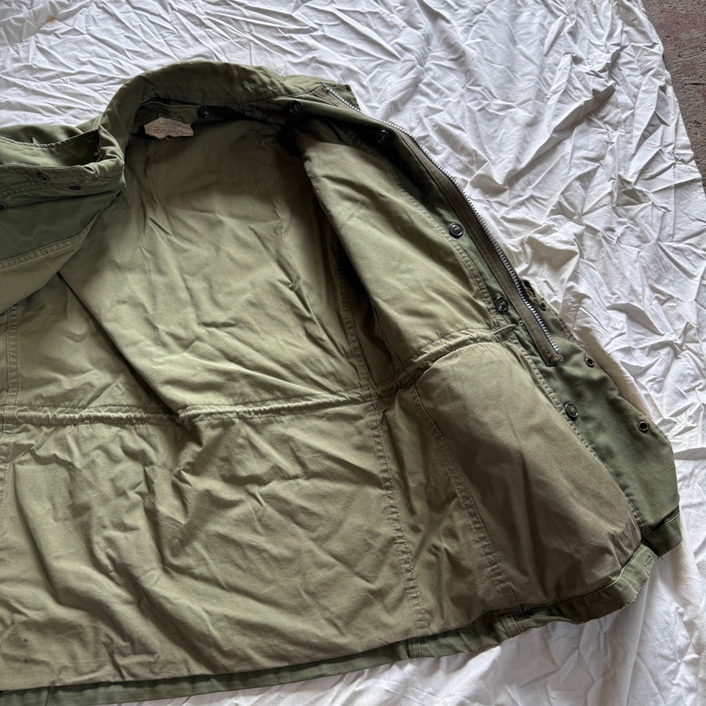 Vintage US Army M-1951 M51 Field Jacket OG-107 Vietnam Era XS Regular Military