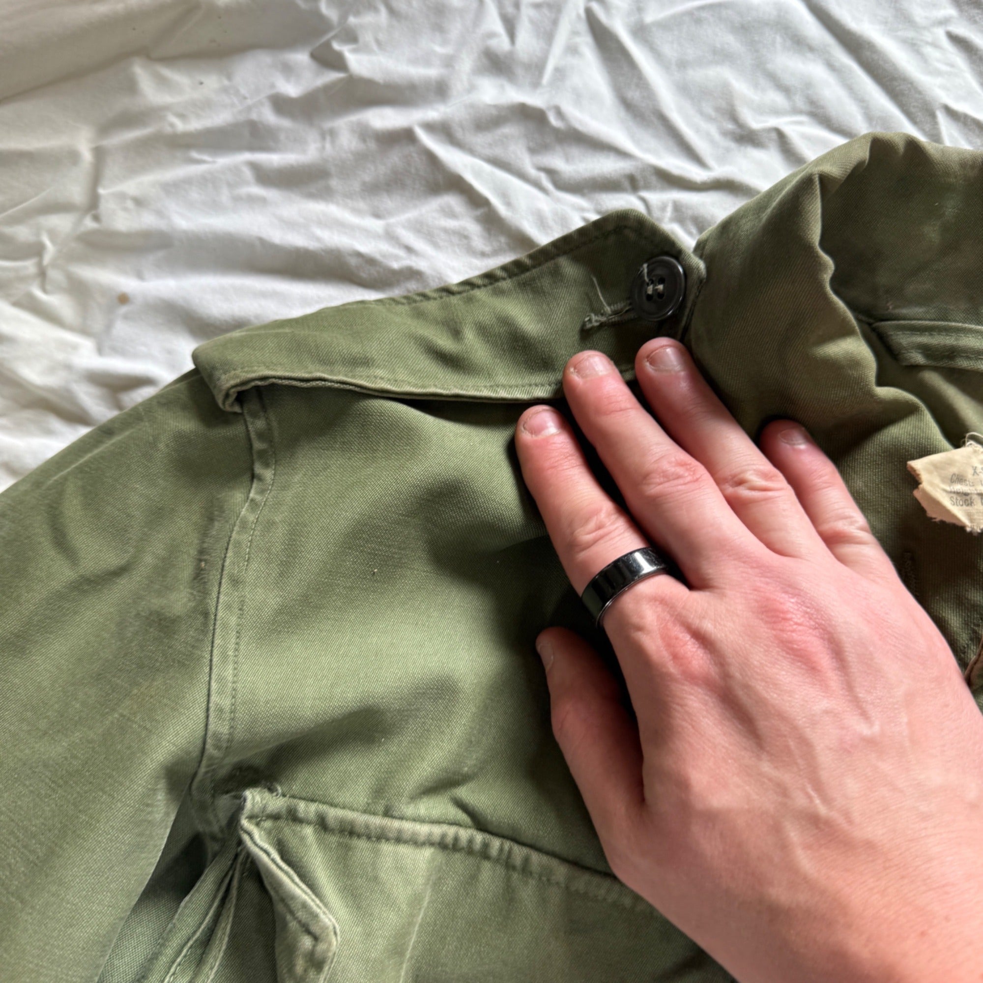 Vintage US Army M-1951 M51 Field Jacket OG-107 Vietnam Era XS Regular Military