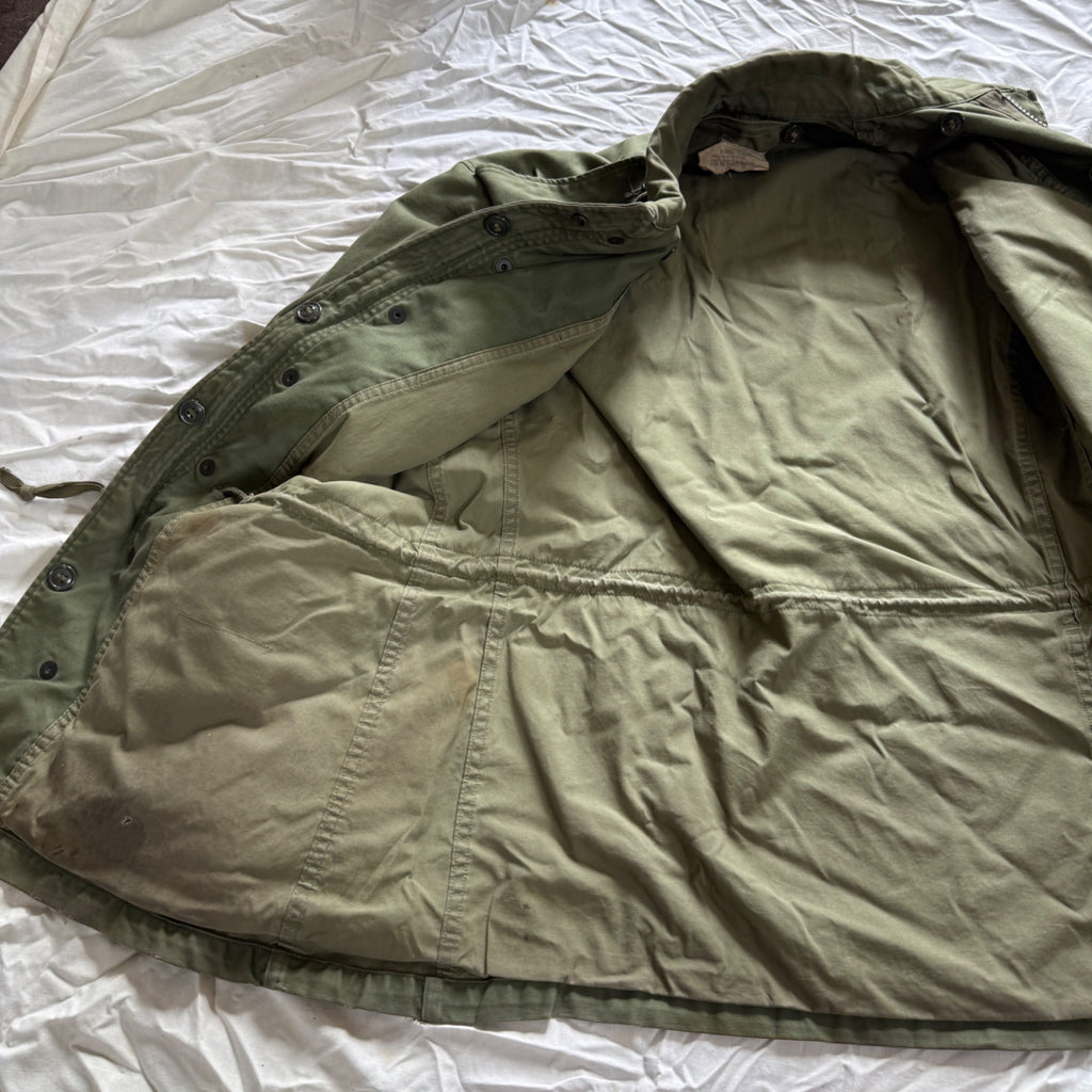 Vintage US Army M-1951 M51 Field Jacket OG-107 Vietnam Era XS Regular Military
