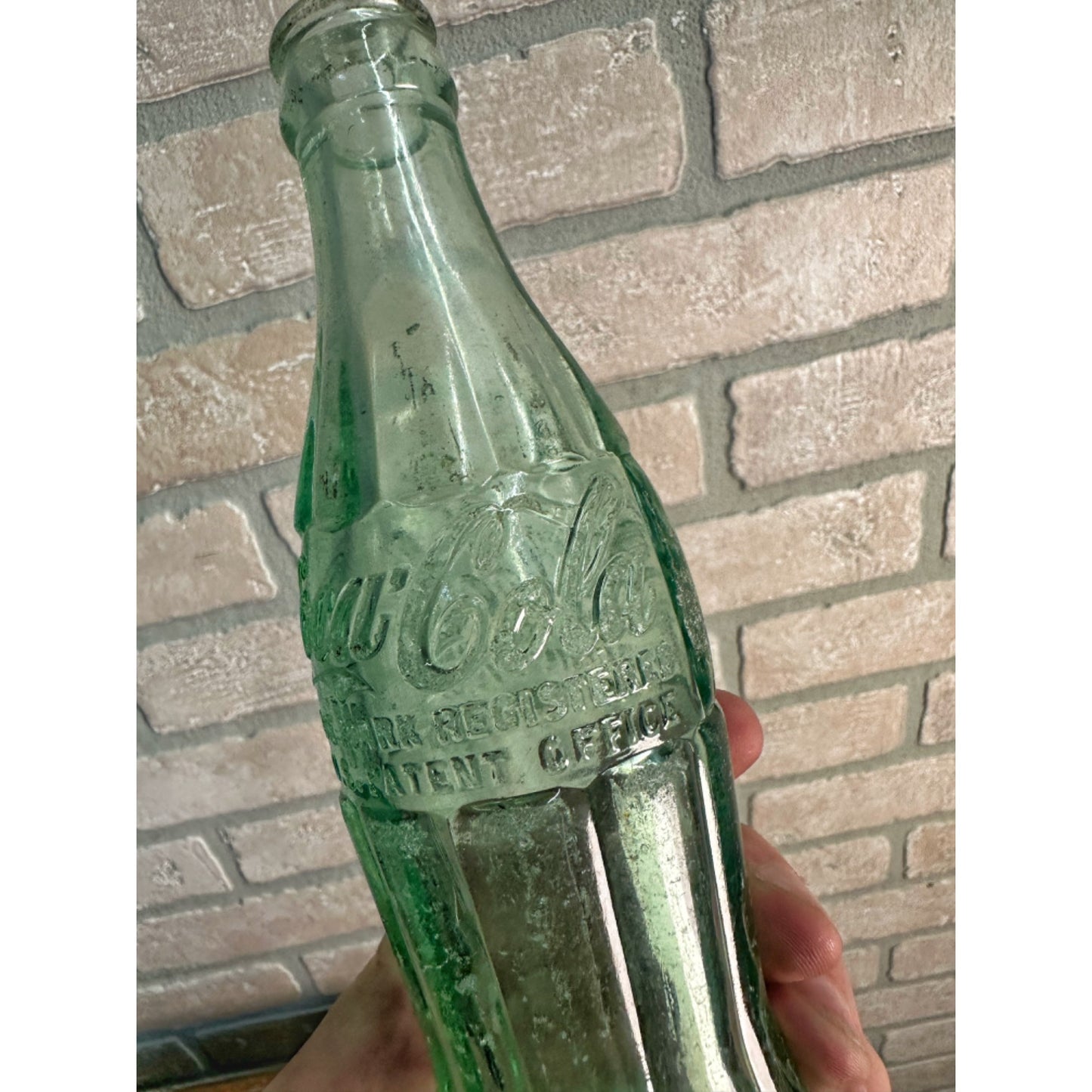 Vintage Coca Cola Hobble Skirt Glass Soda Bottle LAKELAND FLORIDA (1951-58)