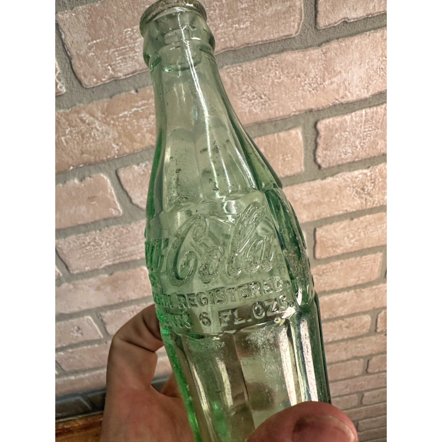 Vintage Coca Cola Hobble Skirt Glass Soda Bottle LAKELAND FLORIDA (1951-58)