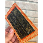 Antique Vintage Victorian Piccadilly Needle Case Adverising Card w Needles - Fair