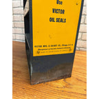 Vintage Victor Oil Gasket Seals Advertising Display Rack Cabinet Sign Garage
