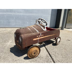 RARE Vintage Pal Wheel Goods Toy Pedal Car Sad Face Grille Steel Toy