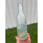 RARE Vintage 1910s Glaser Bros Milwaukee Wisconsin Embossed Soda Bottle Wis WI