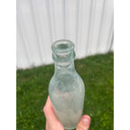 RARE Vintage 1910s Glaser Bros Milwaukee Wisconsin Embossed Soda Bottle Wis WI