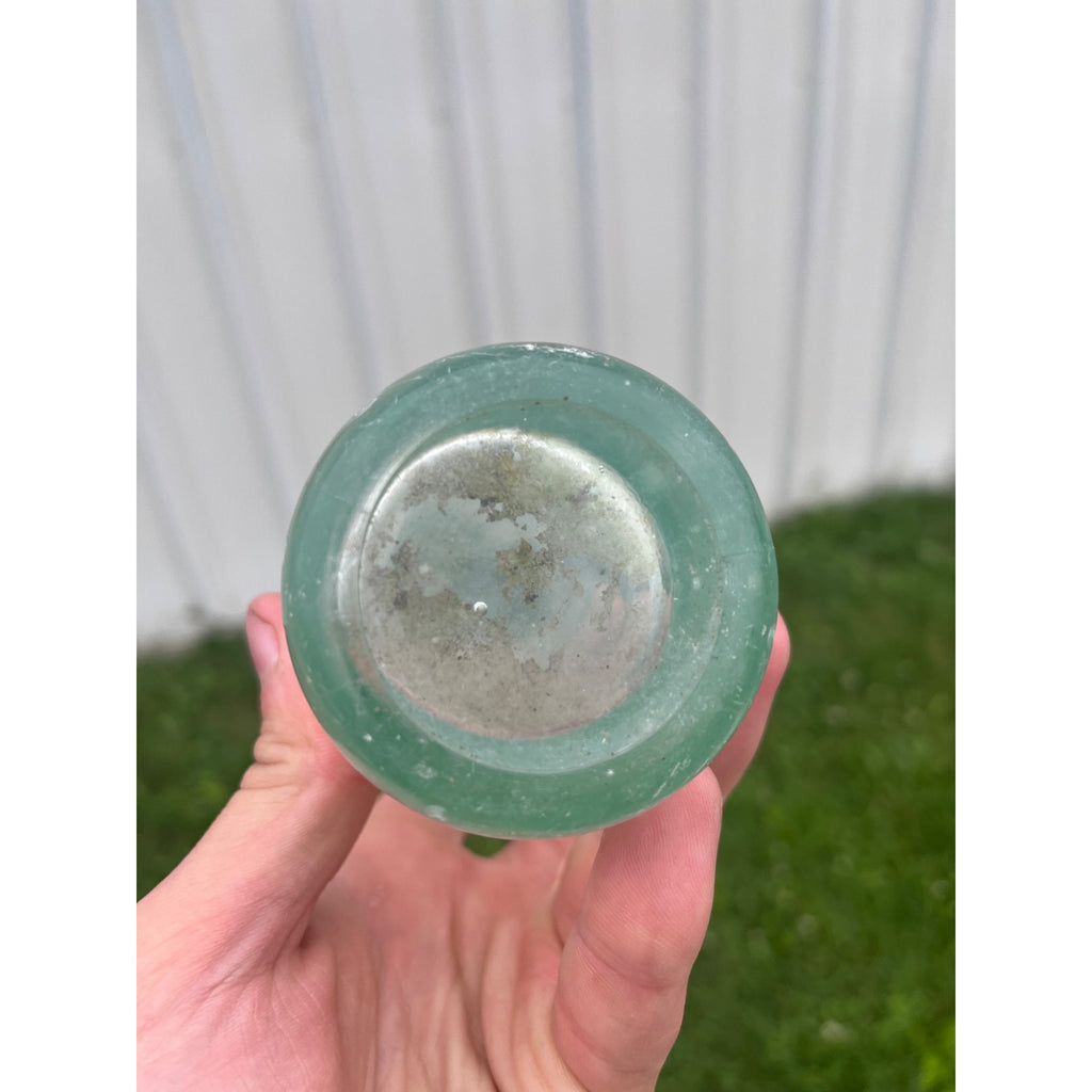 RARE Vintage 1910s Glaser Bros Milwaukee Wisconsin Embossed Soda Bottle Wis WI