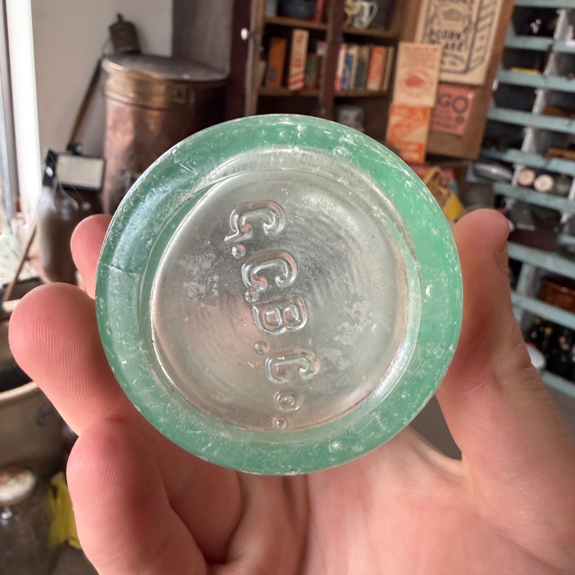 Vintage  Gem City Bottling Co. Baraboo Soda Bottle Embossed Wisconsin Wis WI