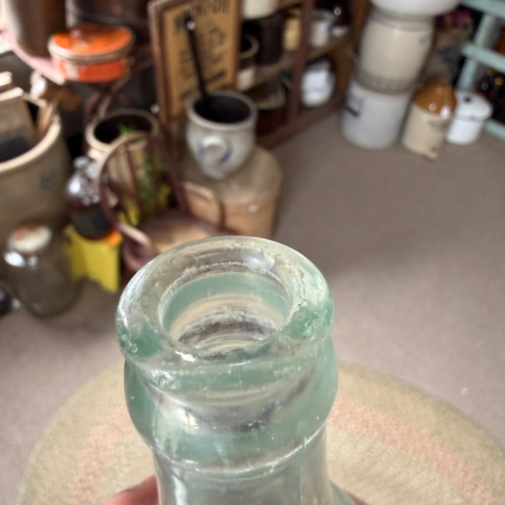 Vintage  Gem City Bottling Co. Baraboo Soda Bottle Embossed Wisconsin Wis WI