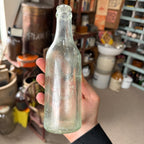 Vintage  Gem City Bottling Co. Baraboo Soda Bottle Embossed Wisconsin Wis WI
