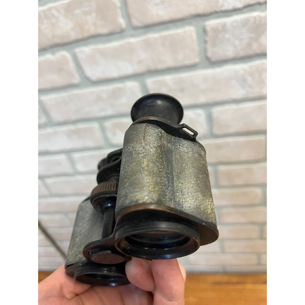Antique Victorian Field Sport Glasses Binoculars Galilean Optics c1900 Unmarked