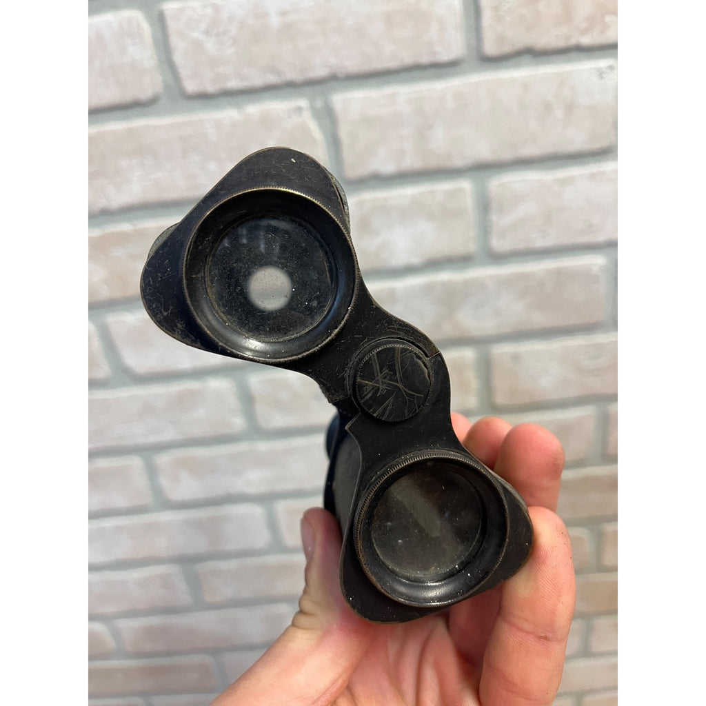 Antique Victorian Field Sport Glasses Binoculars Galilean Optics c1900 Unmarked