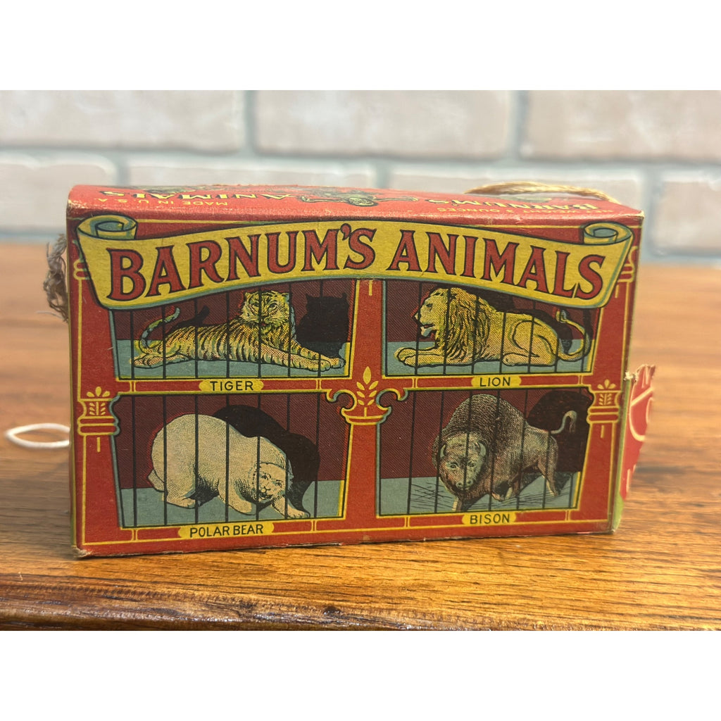 RARE Vintage 1930s Barnum's Animal Crackers NABISCO w/ Zu Zu Clown Base