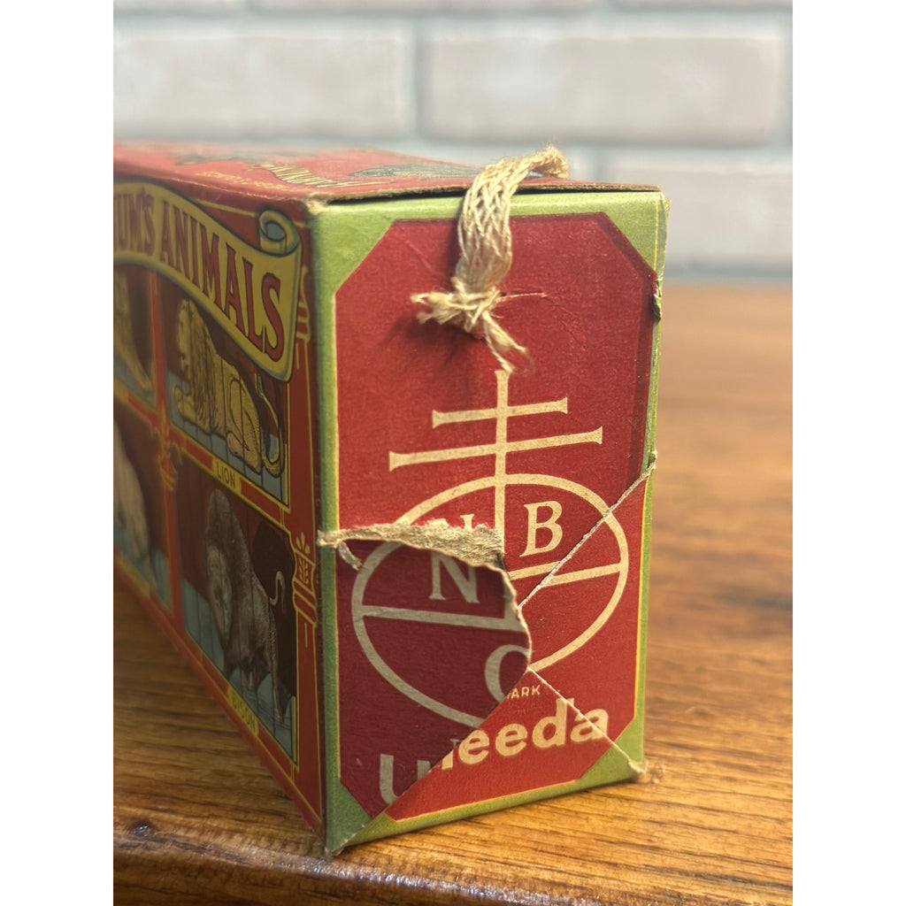 RARE Vintage 1930s Barnum's Animal Crackers NABISCO w/ Zu Zu Clown Base