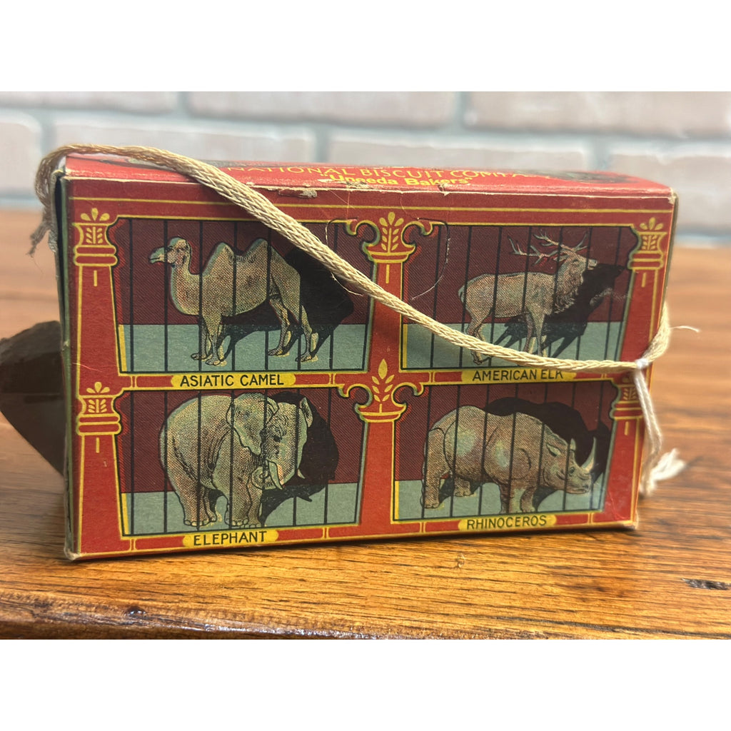 RARE Vintage 1930s Barnum's Animal Crackers NABISCO w/ Zu Zu Clown Base