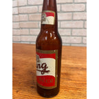 Vintage 1940s Jung Brewing Co. Random Lake Wis WI Beer Bottle w/ Labels & Cap