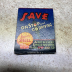 W.F. Schaefer Trucking Shell Motor Oils Kewaskum Wis.  Advertising Matchbook