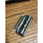 Vintage 1920s Valet Autostrop Safety Razor Set in Case Nickel-Plated w/ Blades