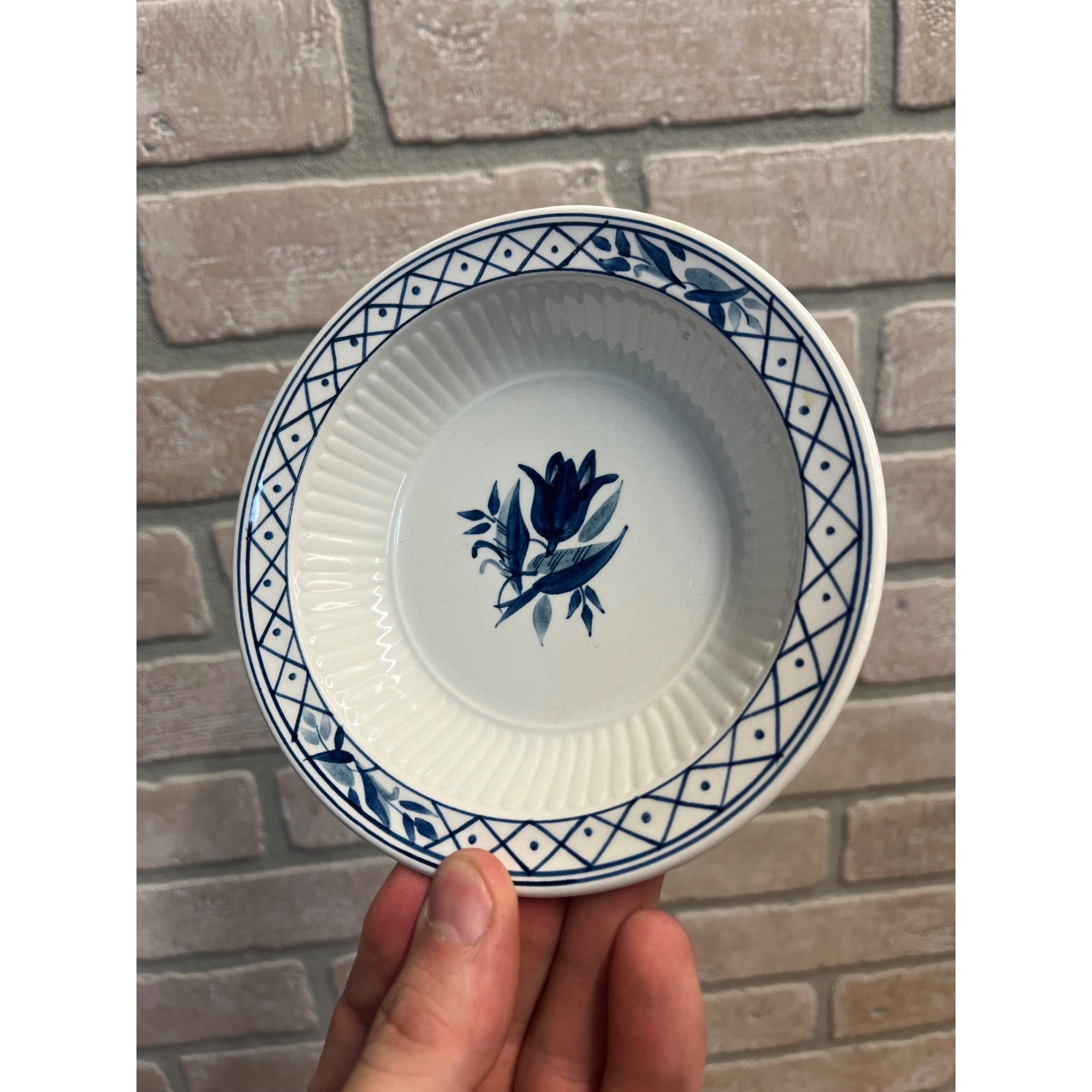 Adams Real English Ironstone Micratex  Hollandia Small Bowl 5" Diameter