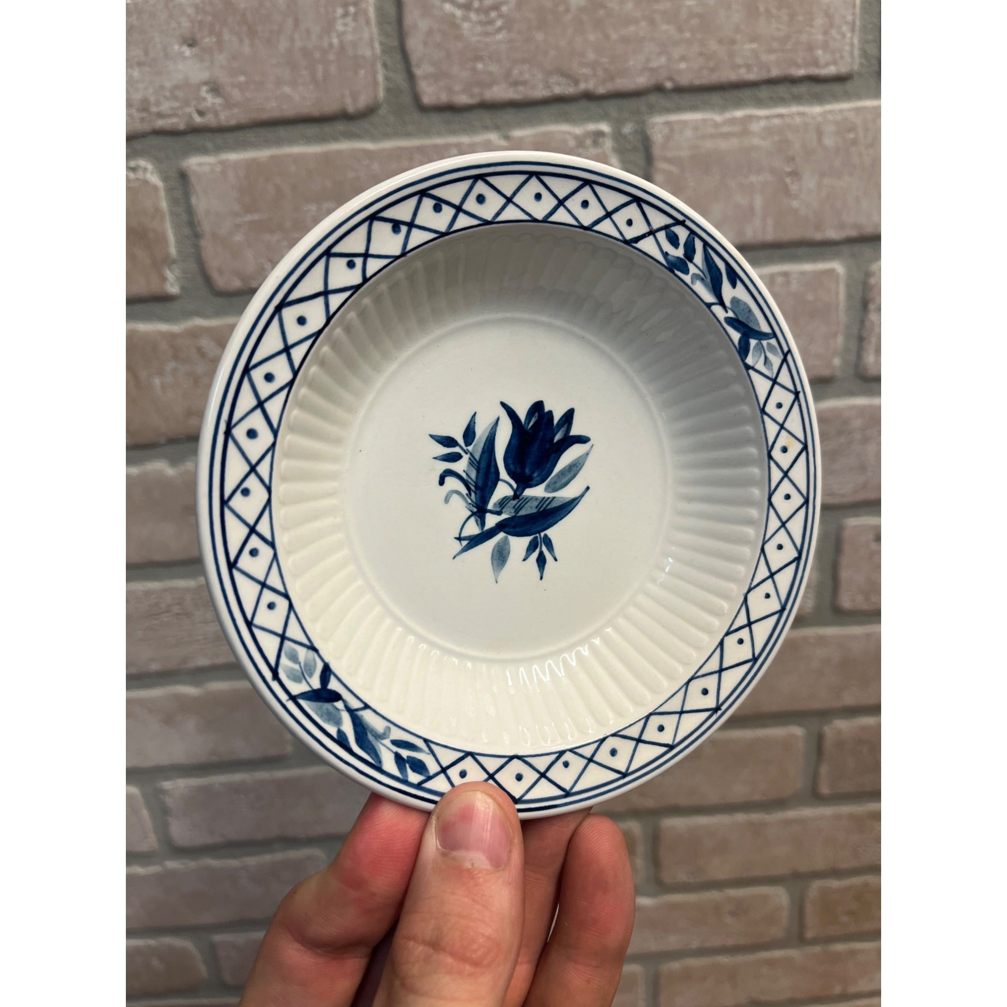 Adams Real English Ironstone Micratex  Hollandia Small Bowl 5" Diameter