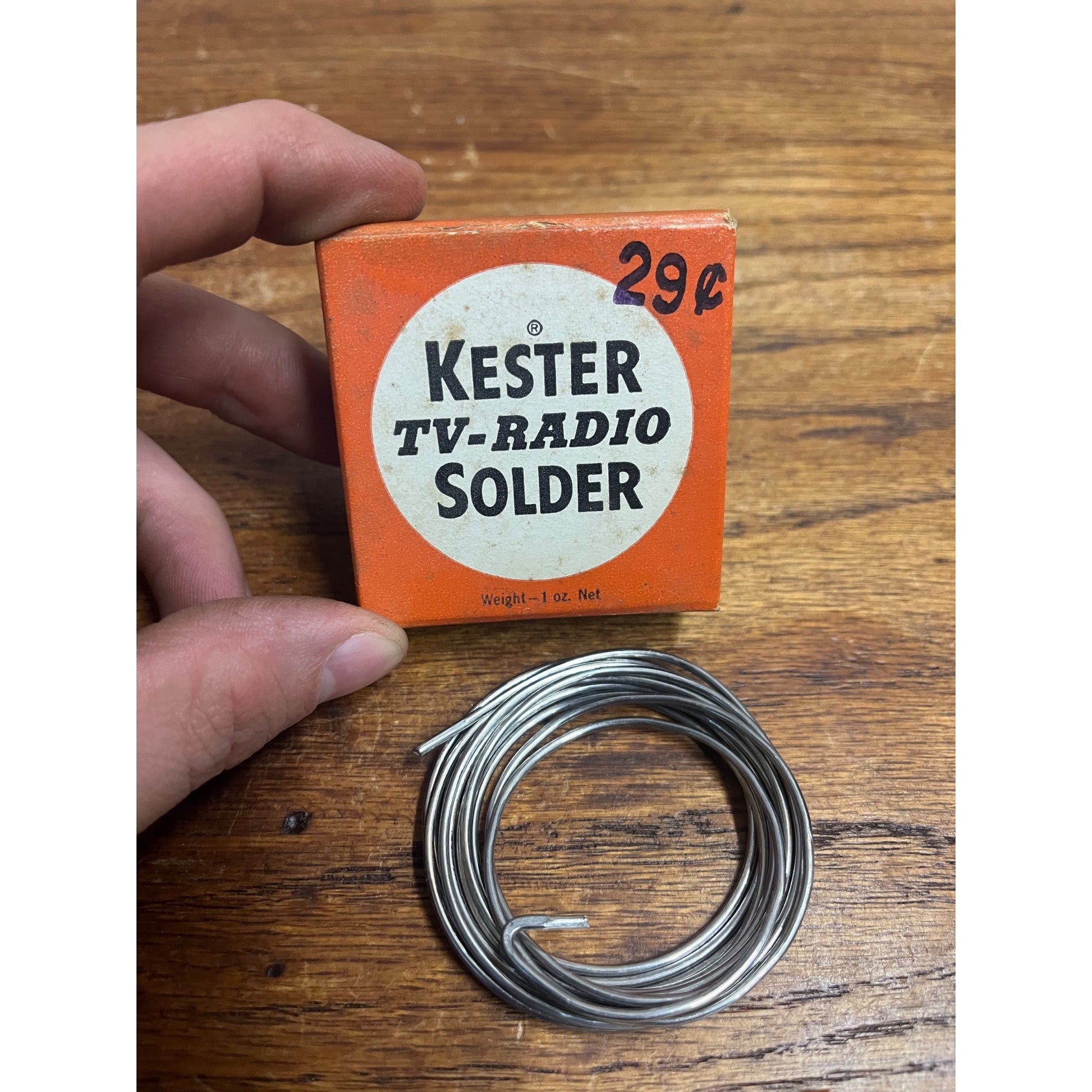Vintage Kester Tv Radio Solder in Box New Old Stock Complete with Manual