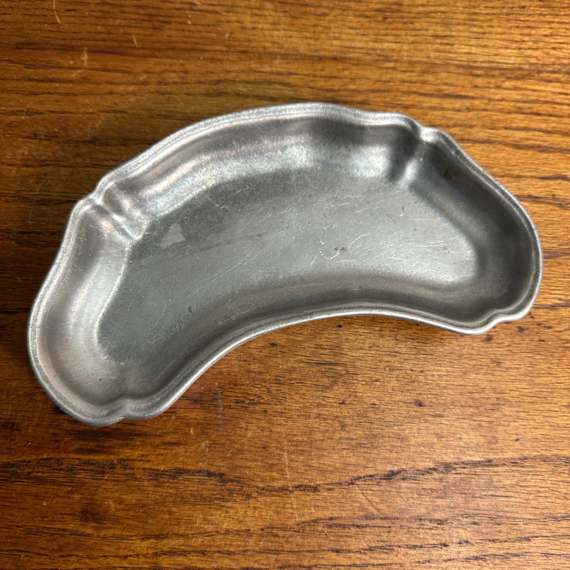 Vintage Oneida Armetale Pewter Bone Dish Entertaining Plate Tray Cambridge