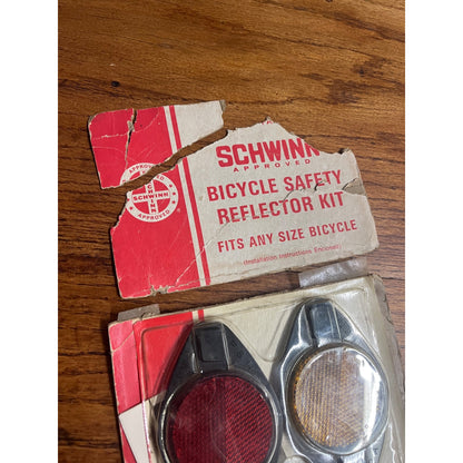 Vintage Schwinn Bicycle Safety Reflector Kit Unopened 1973 - As-Is