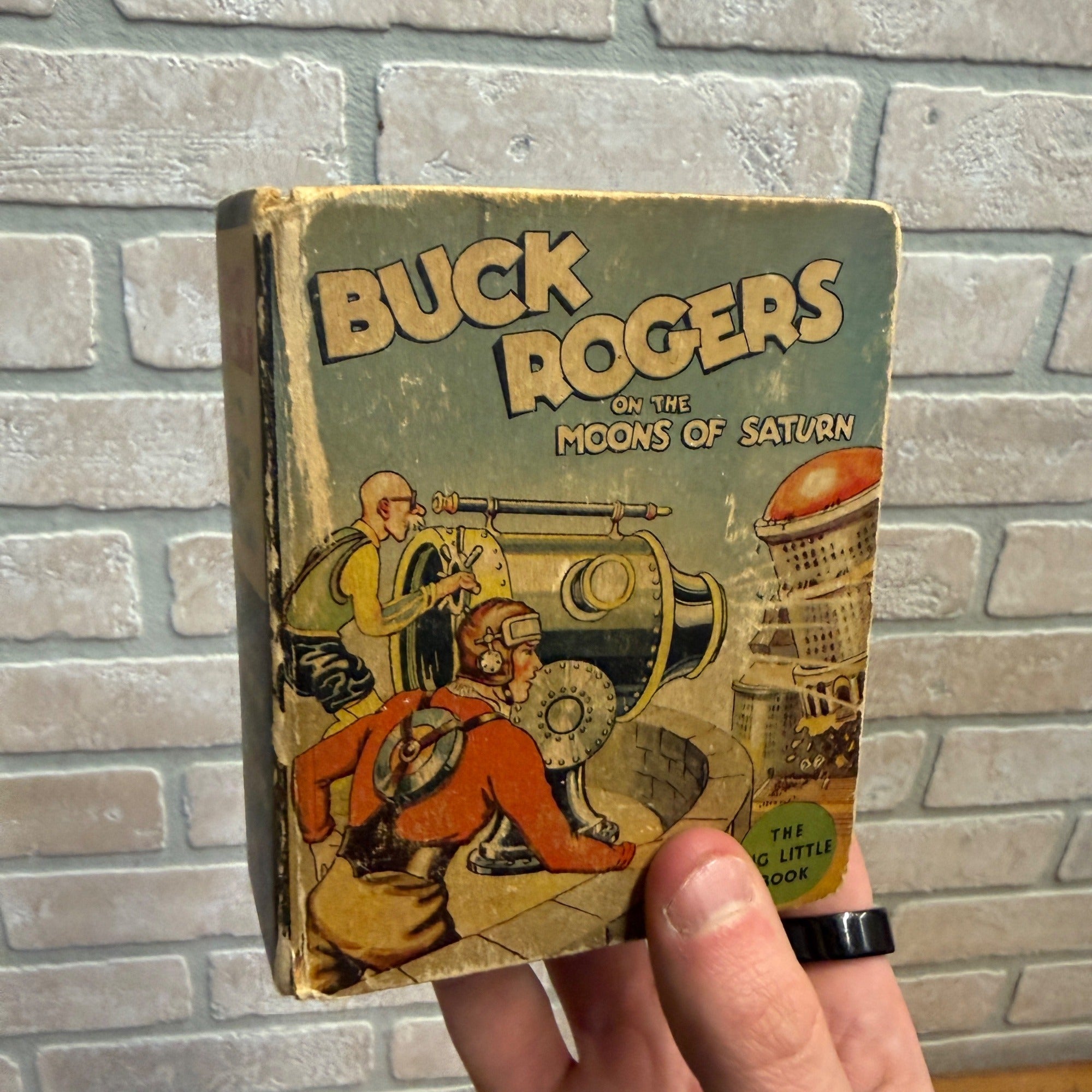 Big Little Book #1143 Buck Rogers on the Moons of Saturn  -  VG Condition