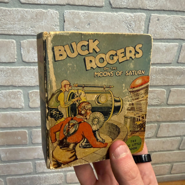 Big Little Book #1143 Buck Rogers on the Moons of Saturn  -  VG Condition
