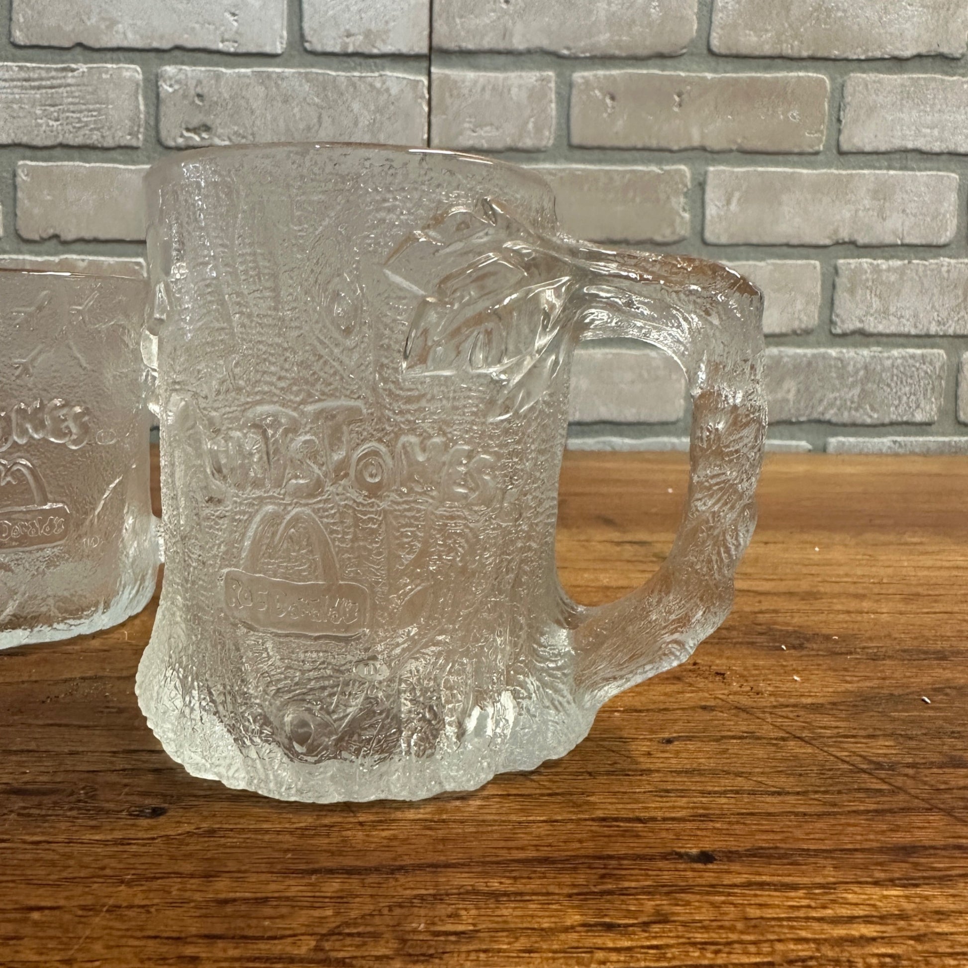 (3) Vintage 1993 Flintstones RocDonalds Rocky Road McDonalds Mug Pre Dawn