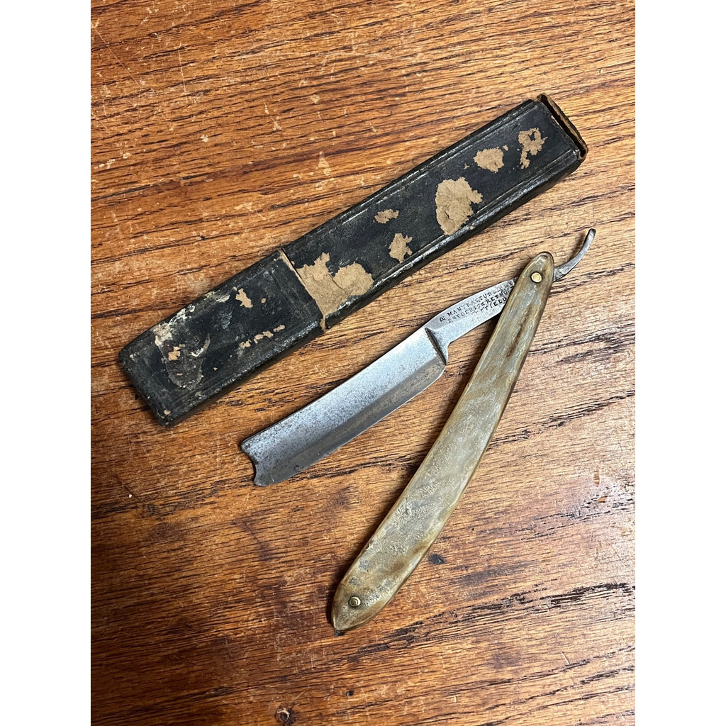 Antique Straight Razor Lot Yankee Cutlery, Frederick Reynolds, Sheffield Germany