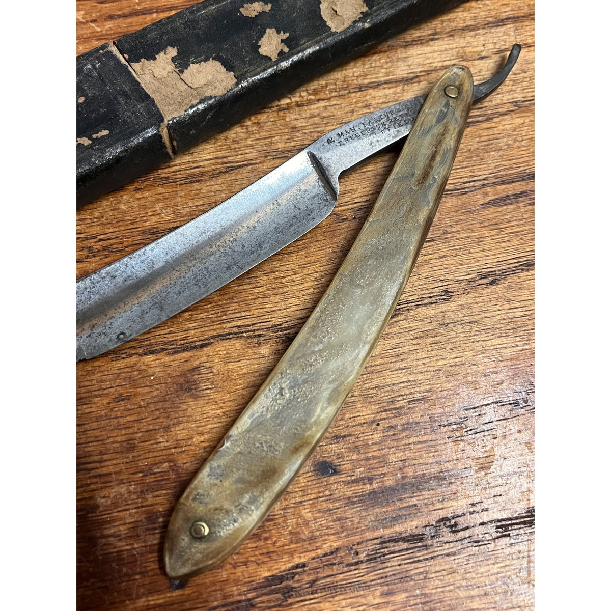Antique Straight Razor Lot Yankee Cutlery, Frederick Reynolds, Sheffield Germany