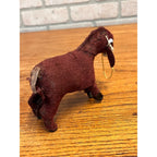 Vintage Donkey Windup Toy 1950s Japan Jumping Mule - Works