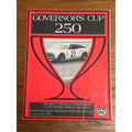 1971 Governor's Cup 250 Mile Race National Championship Souvenir Program Wisconsin