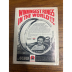 1971 Governor's Cup 250 Mile Race National Championship Souvenir Program Wisconsin