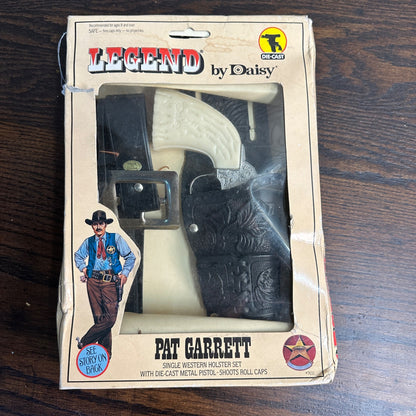 Legend by Daisy Pat Garrett Single Western Holster Set Die-Cast Metal Pistol NEW