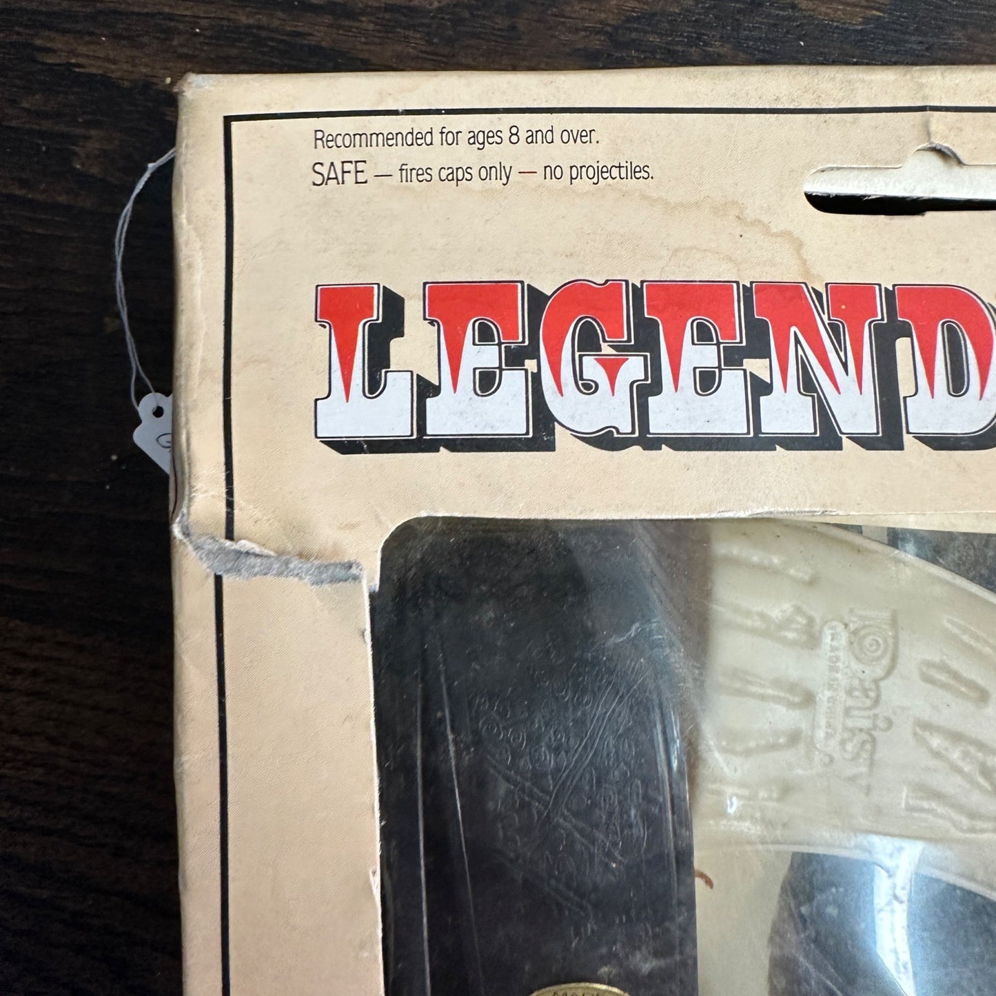 Legend by Daisy Pat Garrett Single Western Holster Set Die-Cast Metal Pistol NEW