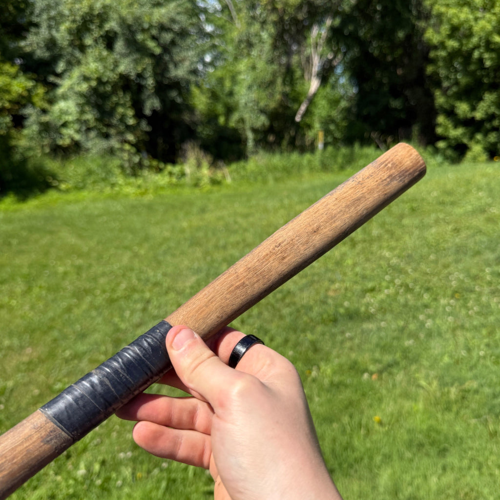 Vintage Rustic Hand-Forged Iron Wood Harvesting Tool Cleaver Logging Tool 1800s