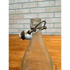 Vintage Racine, Wisconsin Soda Bottle Brandenburg Gloede w/ Stopper 1pt 14oz