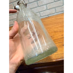 Vintage Racine, Wisconsin Soda Bottle Brandenburg Gloede w/ Stopper 1pt 14oz